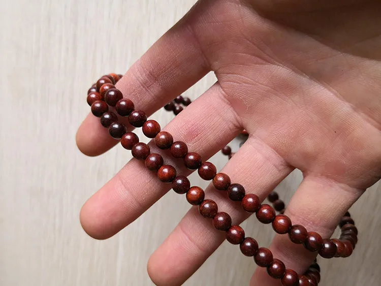 Car Gear Beads 108 Rosewood Creative Top Grade Buddhist Prayer Bead Bracelets Car Decoration Decorations Wholesale