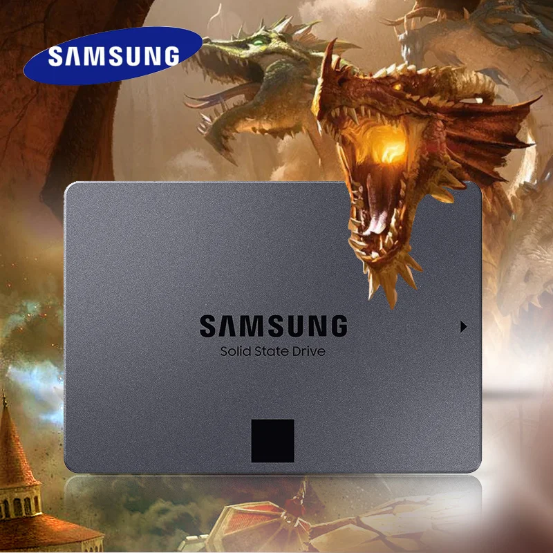 Samsung 870 QVOSeries SSD 2.5" SATA III Internal SSD Single Unit Version 1TB 2TB 4TB 8TB SOLID