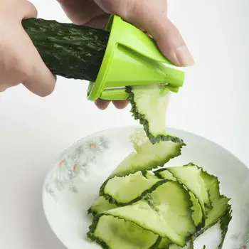 

Multi-function Kitchen Spiral Funnel Wire Vegetable Grater Zucchini Carrots Maker Friut Cucumbers G5B4