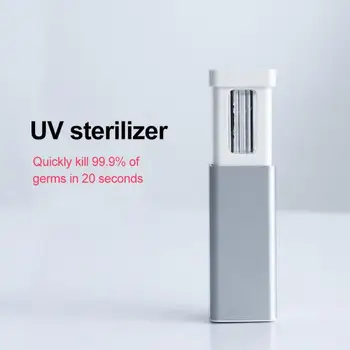 

Rechargeable Adjustable UV Disinfection Lamp Portable UV Handheld Home Travel Small Sterilization for Hotel Car Pet Keyboard Min