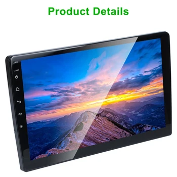 

2 Din Car Radio 10.1 Inch Hd Car Mp5 Multimedia Player Android 8.1 Car Radio Gps Navigation Wifi Bluetooth AM FM RDS Radio