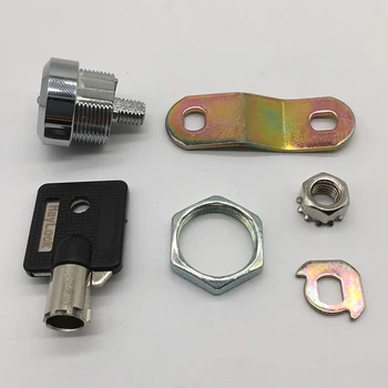 

100 pieces 11mm short size chrome plated cylinder storage cabinet cam lock