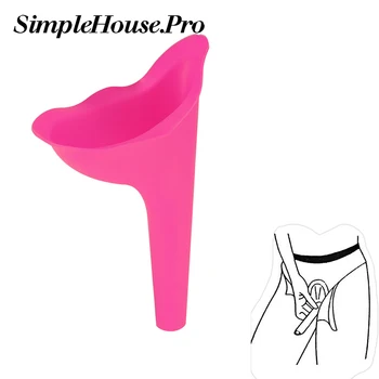 

High Quality Portable Women Camping Urine Device Funnel Urinal Female Travel Urination Toilet Women Stand Up & Pee Soft