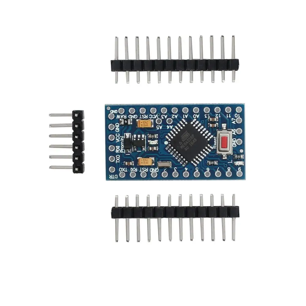 Proster 5 шт. для Arduino Pro Mini 5V 16 МГц совестимая плата CH340G USB в последовательный адаптер