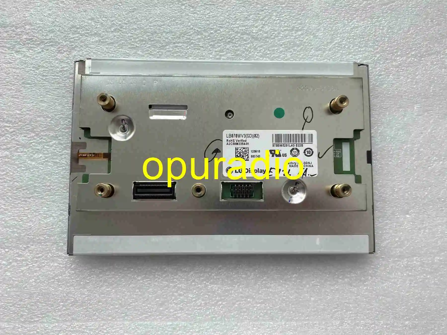100%Brand new 7&quot LCD display LB070WV3-SD03 LB070WV3-SD02 LB070WV3(SD)(03) screen module for Mercedes w204 Car DVD GPS audio |