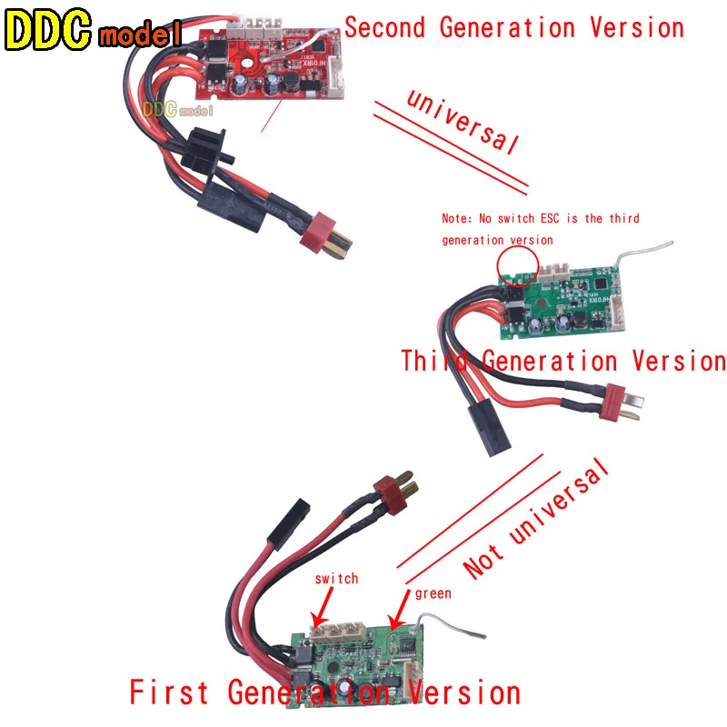 Feiyue Fy Rx01 2ch 40a Esc Receiver Box For 1 12 Fy 01 Fy 02 Fy 03fy 04 05 06 07 Q39 Rock Crawler Rc Car Parts Parts Accessories Aliexpress