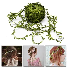 20 м искусственный Плющ гирлянда листва зеленые листья лоза Свадебная вечеринка Декор Горячий