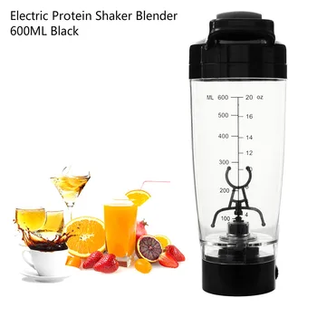 

600ml Electric Protein Powder Shake Cup Fitness Cup Blender Brewing Water Bottle Automatic Movement Mixer Cup Eco Friendly