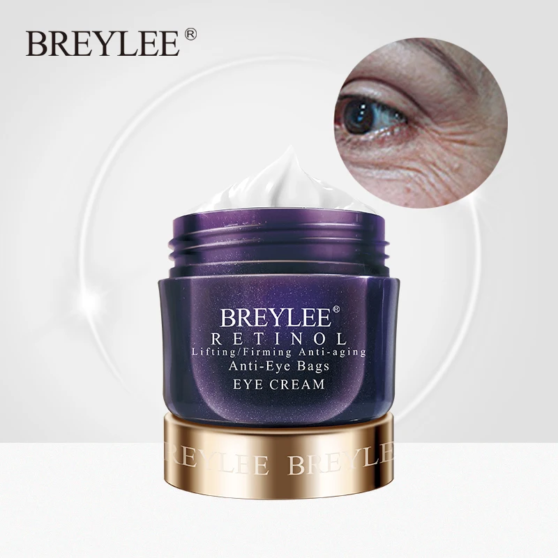 

BREYLEE Retinol Eye Cream Anti Wrinkle Anti-Aging Lifting Firming Eye Bags Eyes Care Ageless Nourishing Whitening Eye Skin Care