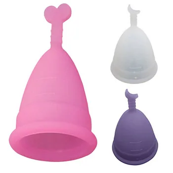 

S/M/L Menstrual Cup Medical Silicone Cup Menstrual Reusable Lady Cup Menstrual Than Pads For Women Feminine Hygiene