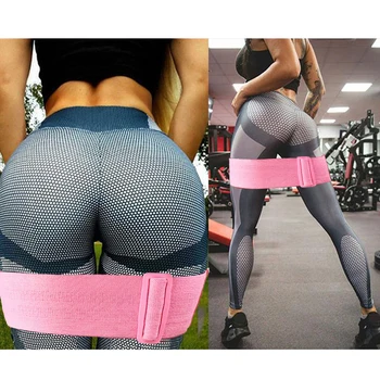 

Indoor Workout Fitness Adjustable Resistance Bands Hip Yoga Belt Circle Sports Elastic Training Pilates Loop Yoga Belt Exercise