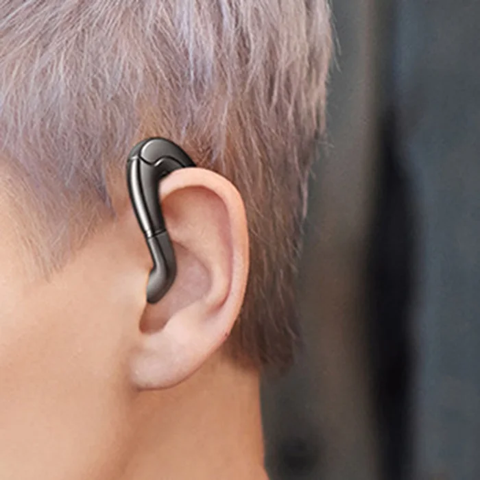 Abkt-bluetooth-гарнитура-это не затычка для ушей, совершенно новая настоящая Беспроводная Ушная затычка, гарнитура без шума с микрофоном, подходит для IP