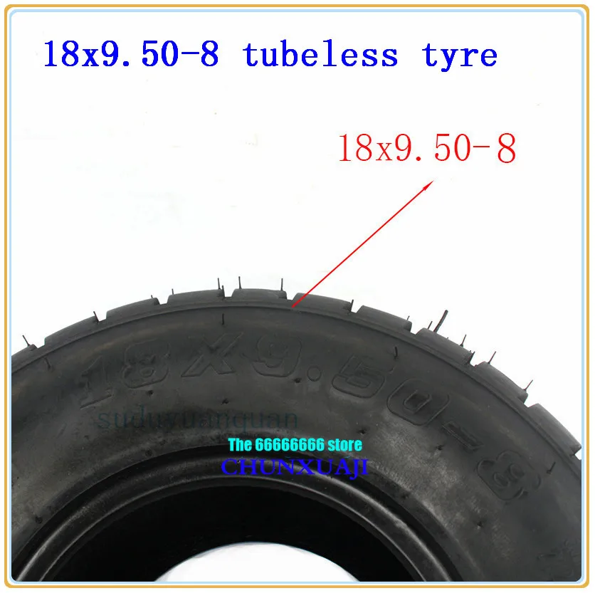 18x9. 5-8(240/55-8) 8 дюймов ATV Quad Go-kart tubelesss внедорожный tires18x9.50-8 шины для электроскутера для Harley инструмент для монтажа цепи