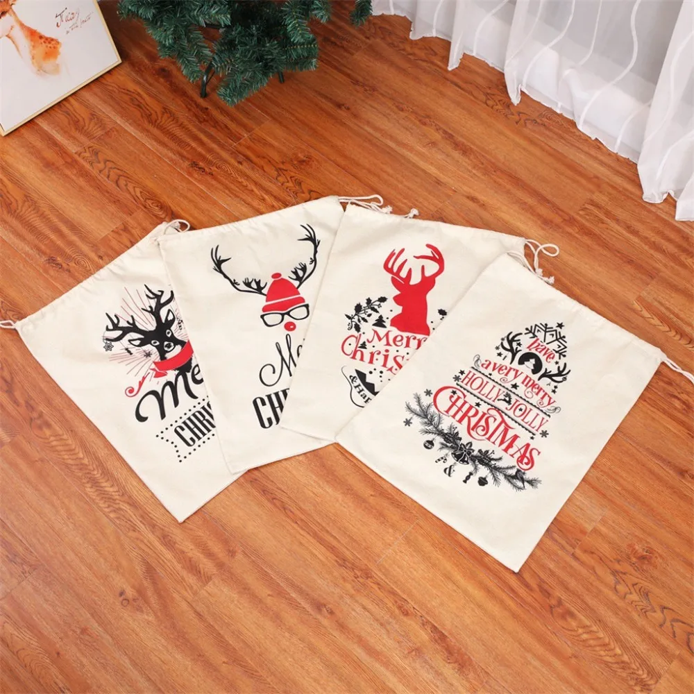 christmas drawstring gift bag (10)