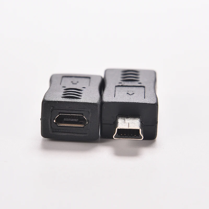 Переходник Micro USB (гнездо)/Mini (штекер) для мобильных телефонов MP3 проигрывателей |
