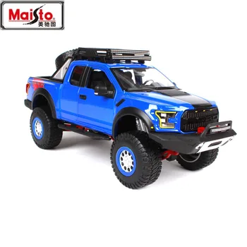 

MAISTO 1:24 2017 FOD F150 PICKUP Raptor DESICN Diecasts Simulation Alloy Car Model Collection Gift Toy Decoration for Kids Gifts
