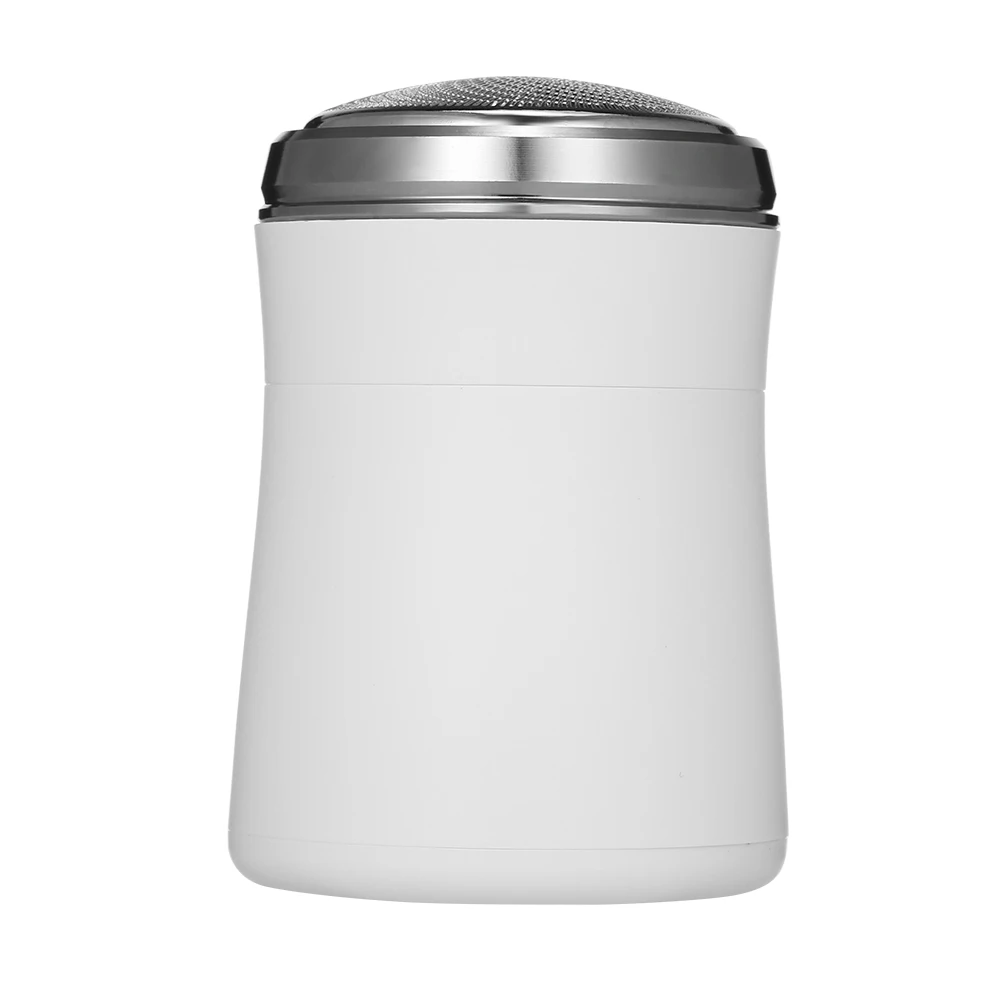 White Портативная Мини электрическая бритва usb зарядка мужские электрические бритвы с щеткой для пыли перезаряжаемый высокоскоростной двигатель Мужской Для лица бритва - Цвет: White