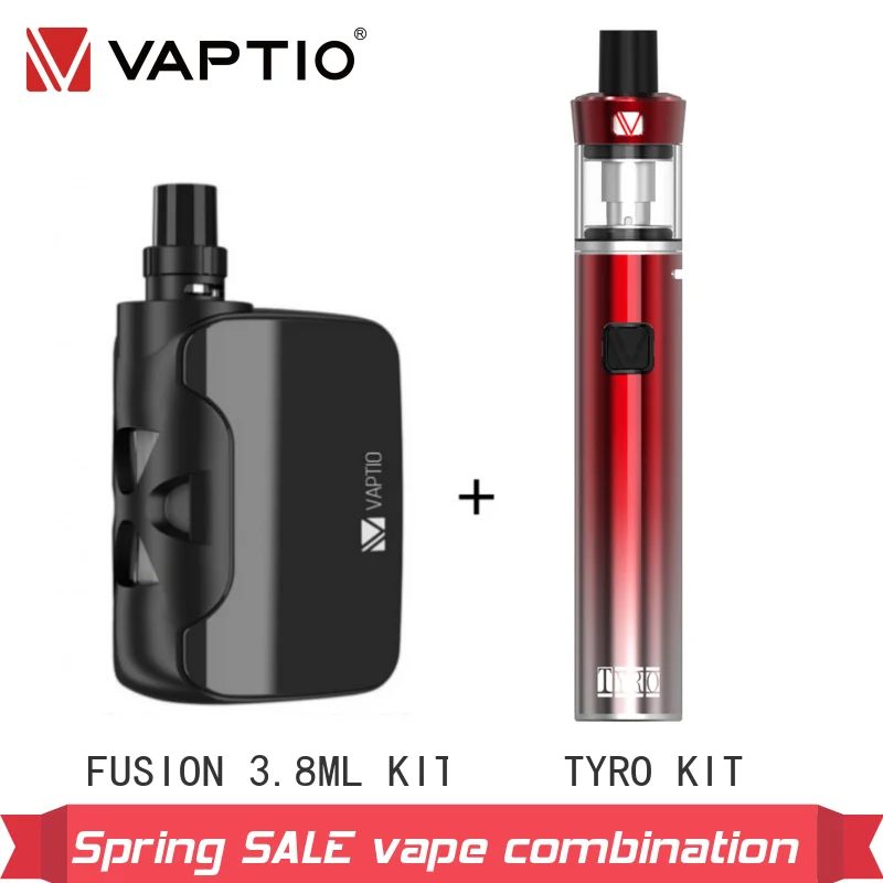 Vaptio Fusion SP/3 8 vape электронная сигарета набор все в одном 30/40/50 Вт 1500 мА/ч 2 0 мл 0.25ohm