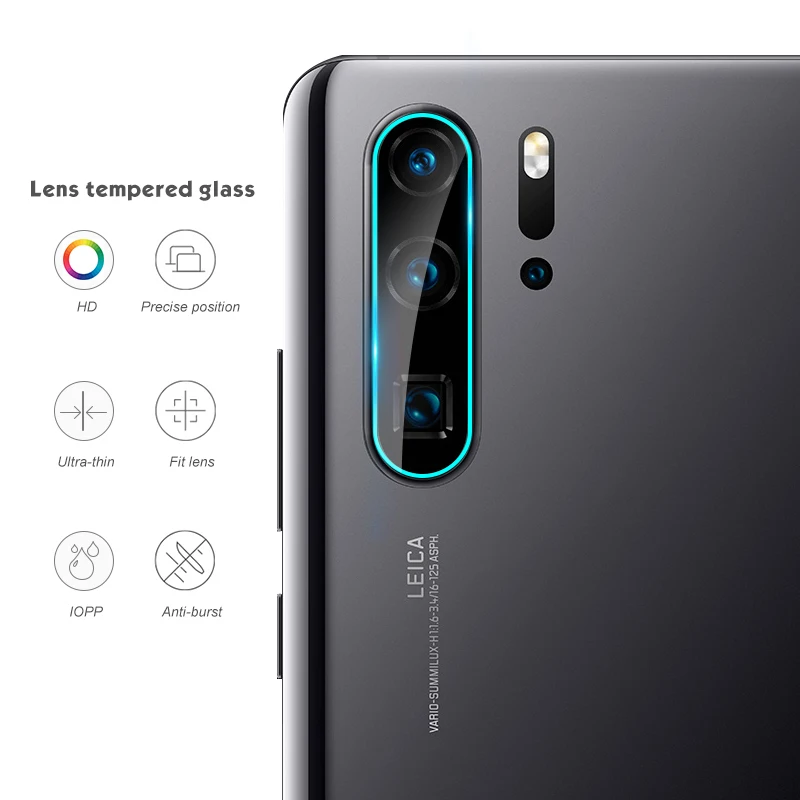 

2PCS Back Camera Lens Film For Huawei P30 P20 lite Camera Screen Protector For Huawei P30 P20 Pro mate 9 HD Soft Tempered Glass