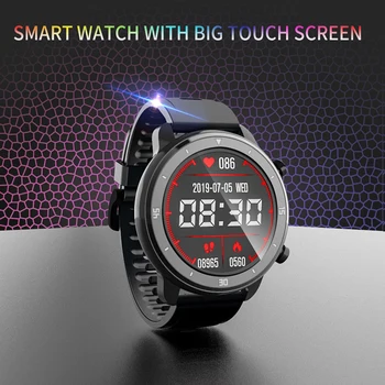 

Smart Watch Sport Watch Touchscreen Oxygen Saturation Blood Pressure Heart Rate Monitor Waterproof Compatible with Android iOS