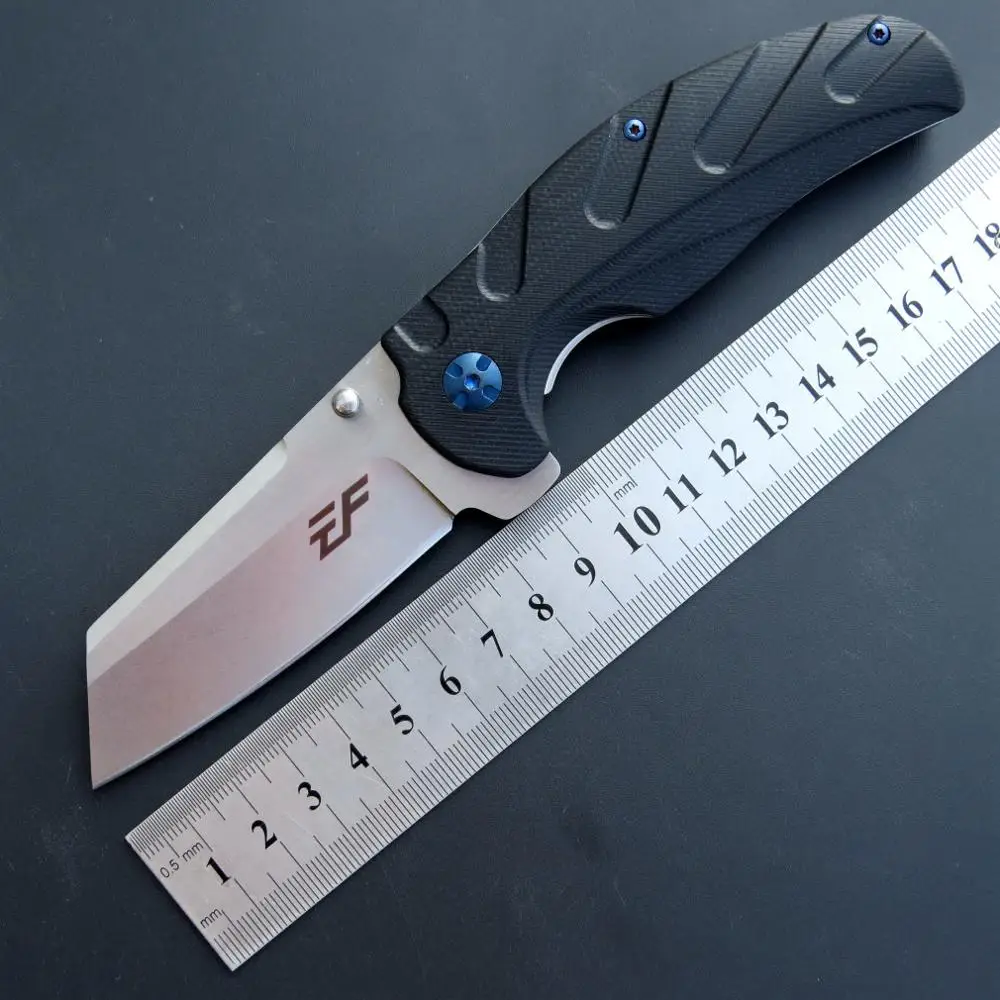 A2 Eafengrow EF932 складной нож D2+ G10 портативный походный карманный нож охотничий нож для фруктов EDC кухонная утварь открытый инструмент - Цвет: A2