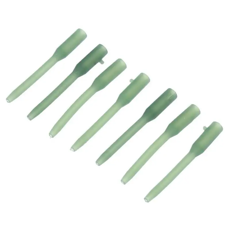 

10pcs 30mm Anti Tangle Rubber Sleeves Connect with Fishing Hook Carp Attach the Hook To the Bait for Carp Fishing Accessories