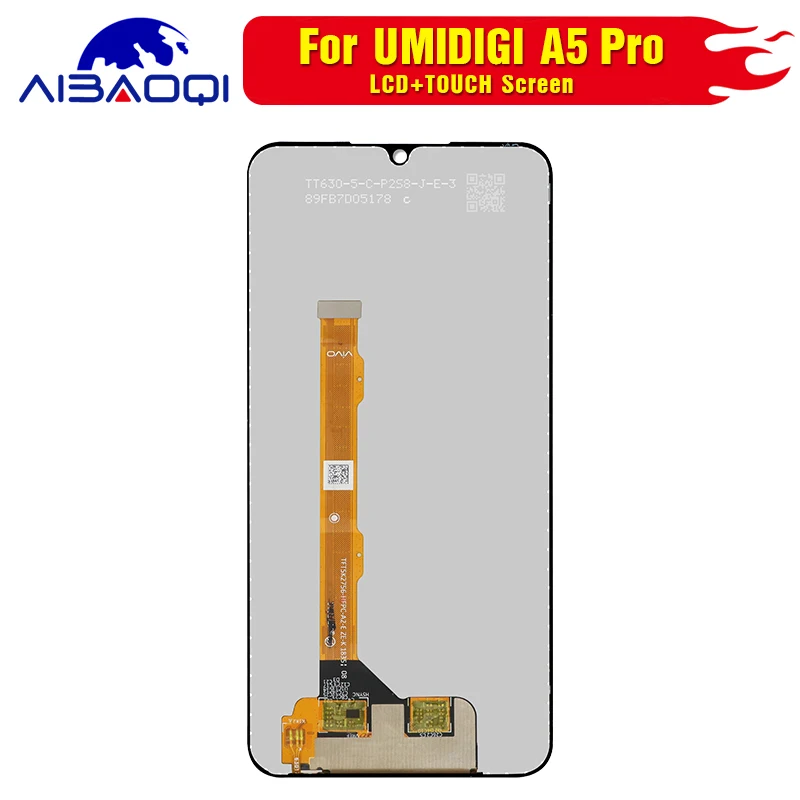 Сенсорный экран ЖК-дисплей ЖК-экран для Umi Umidigi A5 pro запасные части+ инструмент для разборки+ клей для 3M
