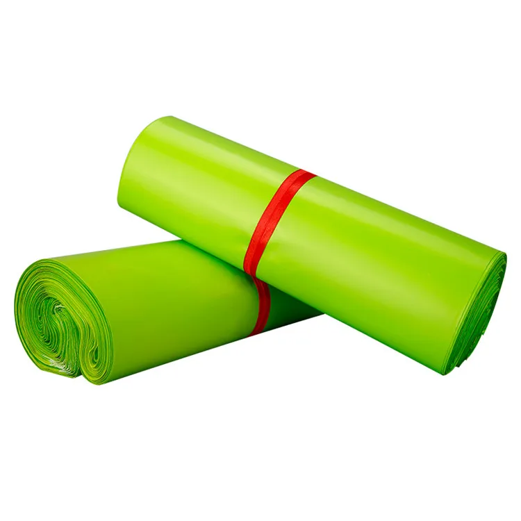 Thick Fruit Green Poly Mailer Adhesive Envelope Bag Plastic Mailing Clothing Dress Gift Box Jacket Child Toys Packaging Pouches 5
