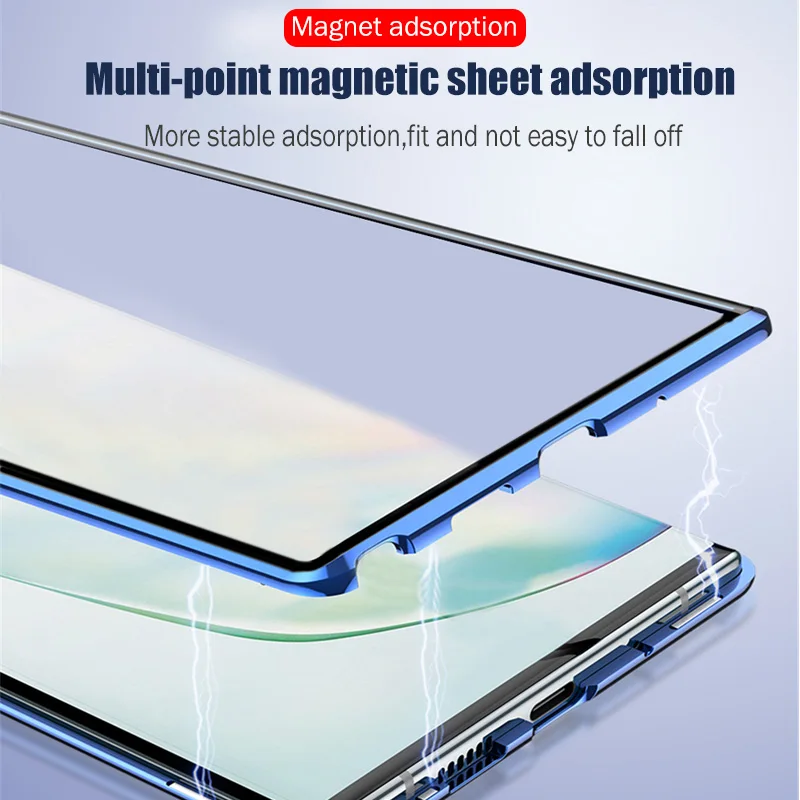 Магнитный чехол на для Samsung самсунг Galaxy A51 противоударный A70 A10 A40 A50 S20 Ultra S20U Note 10 S8 S9