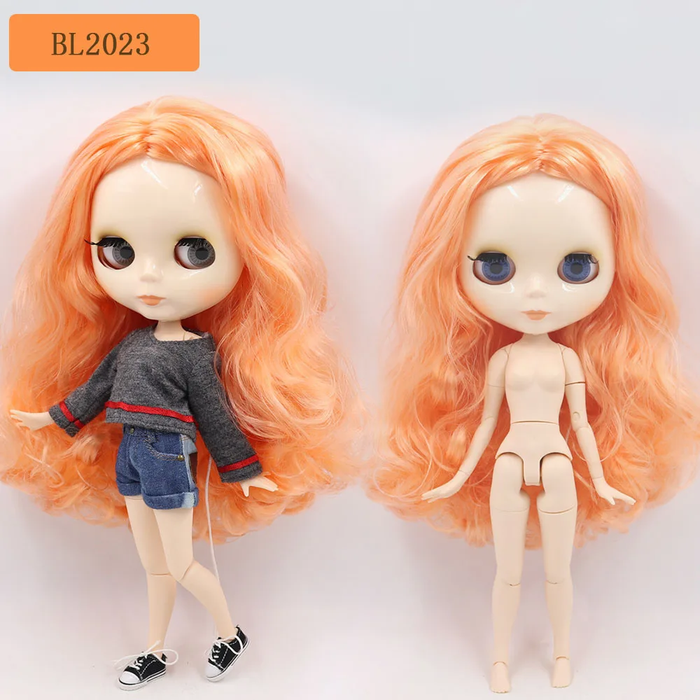 Ледяная фабрика Blyth кукла 1/6 BJD индивидуальные обнаженные тела с белой кожей, глянцевое лицо, подарок для девочки, игрушка