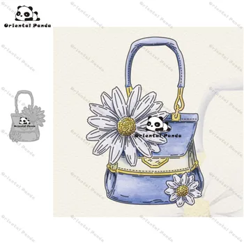 

New Dies 2020 Daisy handbag Metal Cutting Dies diy Dies photo album cutting dies Scrapbooking Stencil Die Cuts Card Making