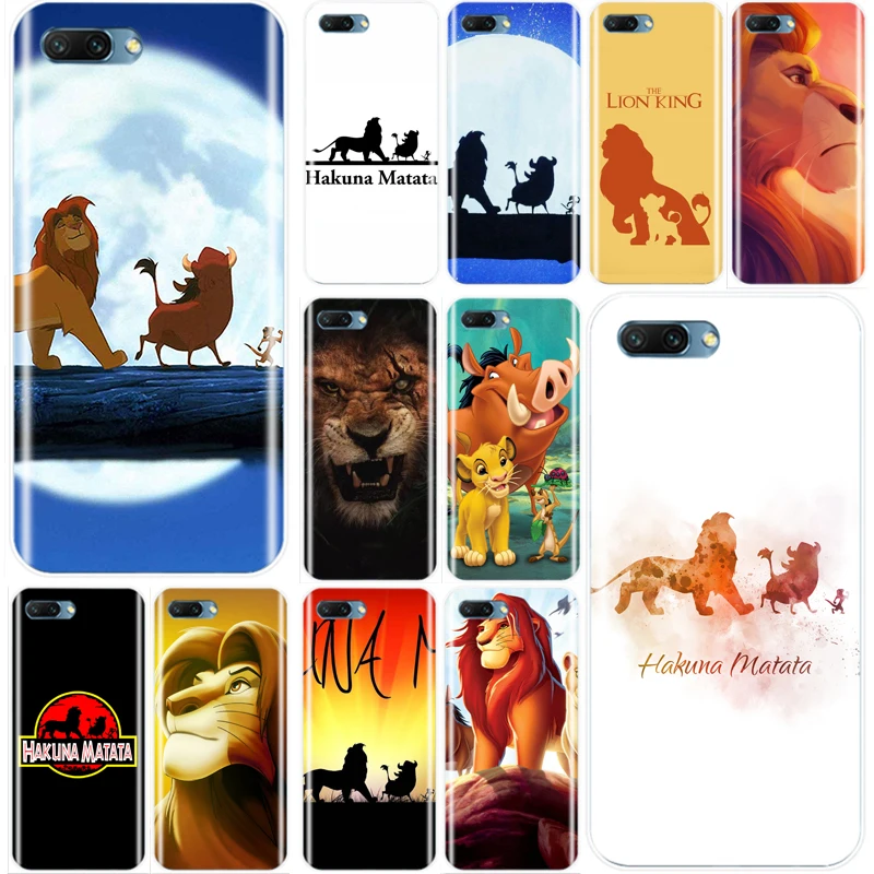 

The Hakuna Matata Lion King Cover Soft Silicone TPU Phone Case For Huawei Honor 8 8C 9 10 NOTE10 lite MATE 7 8 9 10 20 pro