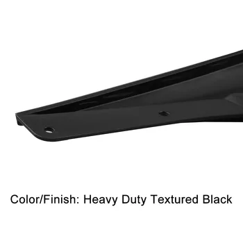 

4pcs/Set Front Rear Mud Flaps for 2009-2018 Dodge Ram 1500 & 2010-2018 Ram 2500/3500 without Fender Flares (Black)