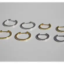 Серьги из стерлингового серебра 925 пробы модные белые