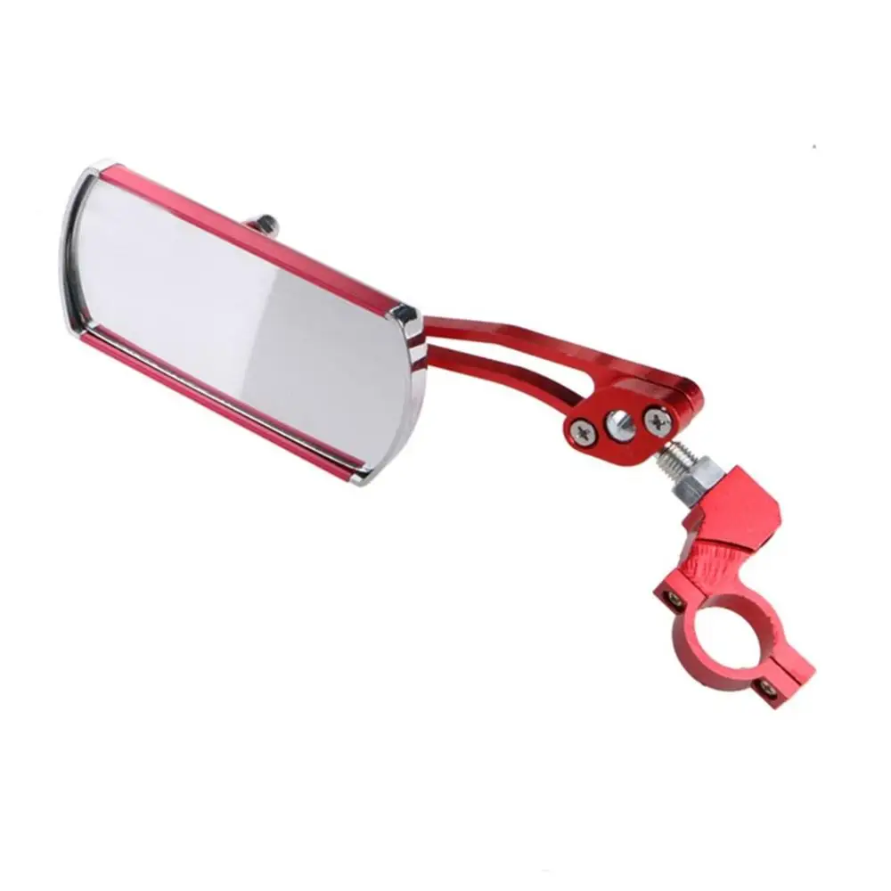 Cycling Bike Bicycle Rear View Mirror Handlebar Flexible Safety Rearview - Цвет: red
