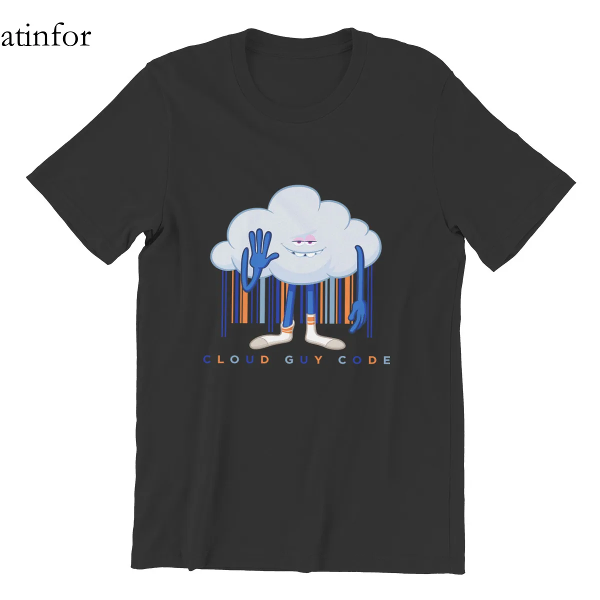 Troll Cloud Guy Code T Shirt 100% Katun 