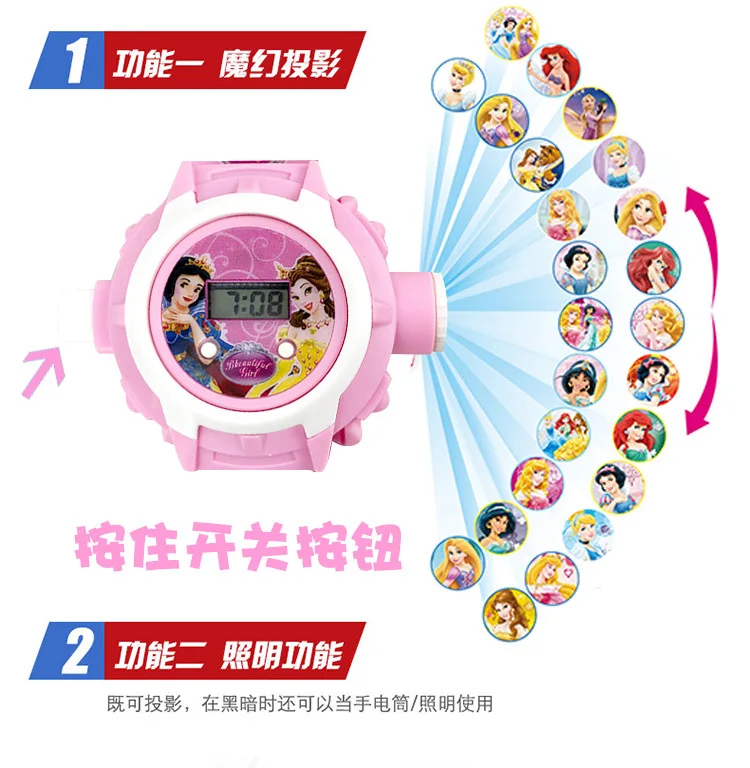 Douyin игрушка 24 фигурные проекционные часы игрушки мультфильм электронные часы Douyin Social Man часы, чтобы увидеть время