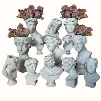 

Nordic Home Decoration Accessories Arrangement Original Imitation Gypsum Home Decoration Vase Marseille Ariadne Vases