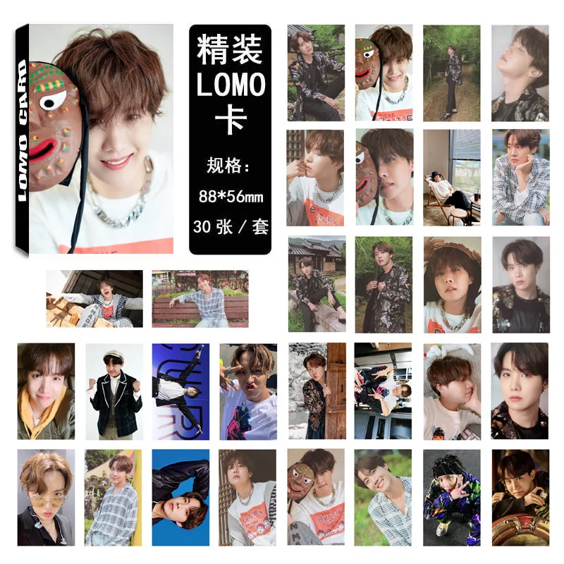 30 шт./компл. Kpop Bangtan Boys летний альбом Фотокарта хорошее качество Bangtan Boys Photo Lomo Card Bangtanboys Новые поступления Kpop