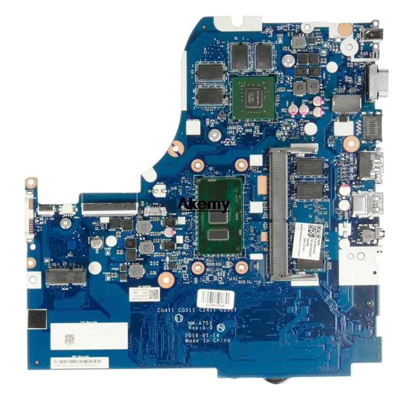 NM-A751 Laptop motherboard for Lenovo 310-15ISK original mainboard 4G-RAM I3-6006U/6100U GT920MX