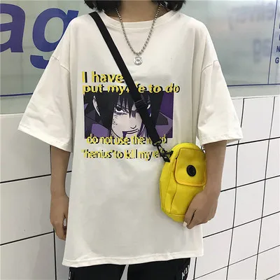 Harajuku Мужская футболка Женская Наруто Саске боль крутая унисекс короткий рукав Футболка уличная японская аниме забавные футболки с принтом - Цвет: Bai7