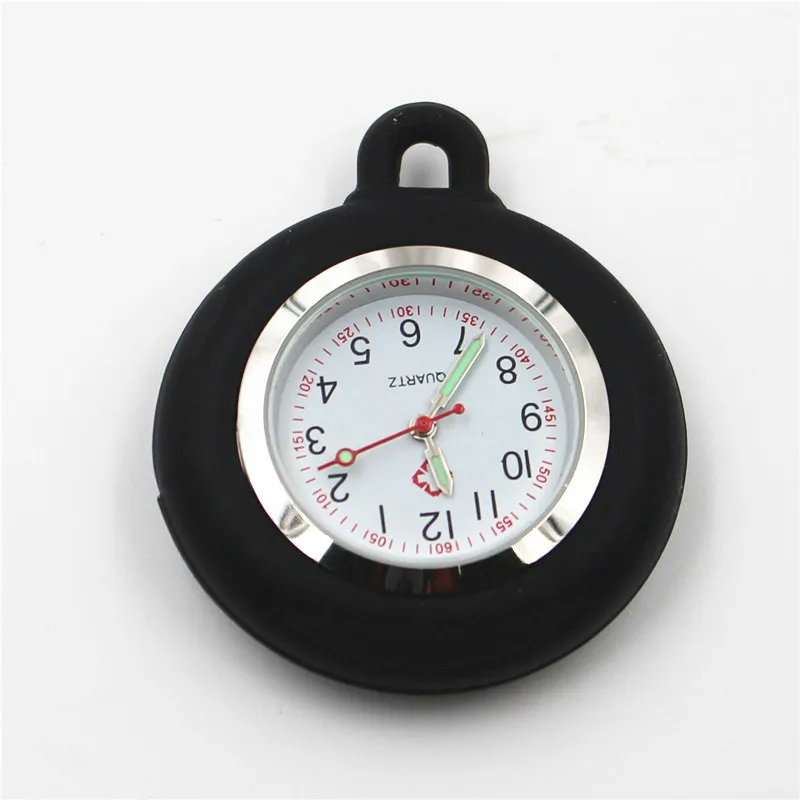 Watch Face Accessories Watch Dial Accessories Nurse Doctor Silicone Pocket Watches DIY Clock Head Face Parts For Badge Reel Keychains Lanyards Rope