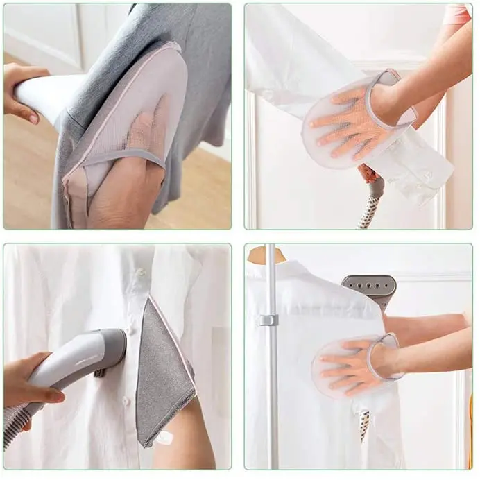 garment steamer gloves