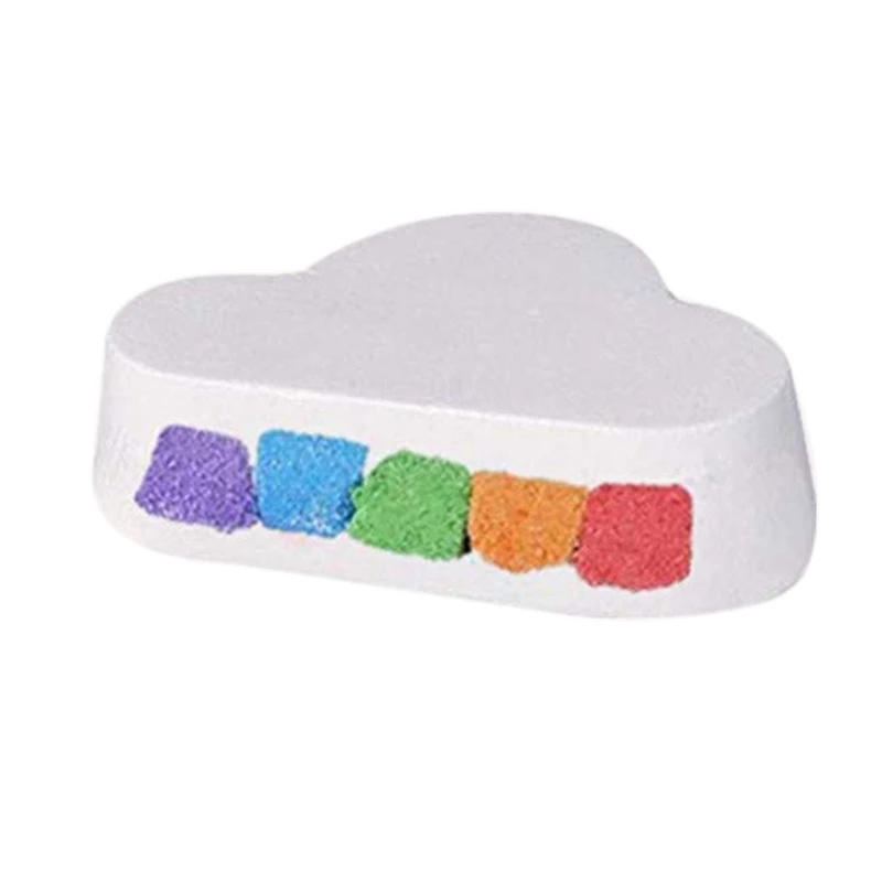 

Quality Colorful Rainbow Cloud Bath Bombs,Float On Water&Release Vivid Rainbow Color,Moisturize Dry Skin,Perfect For Spa&Girlf