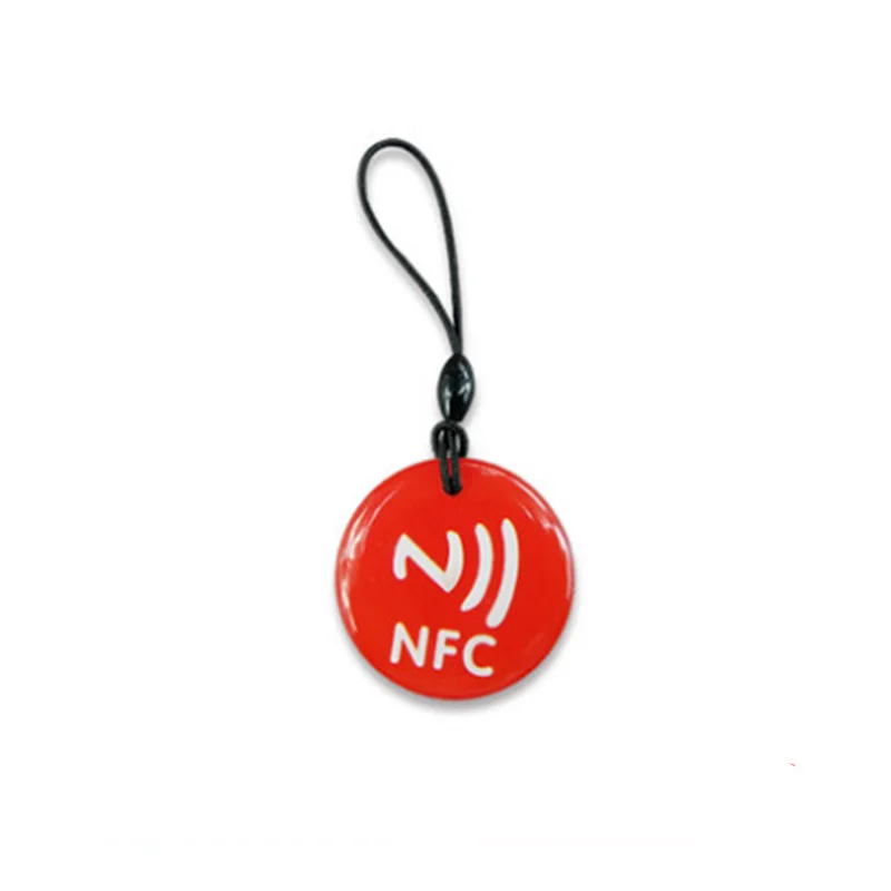 Tarjeta inteligente RFID NFC, etiquetas impermeables, Lable, Ntag213, 13,56 mhz, acceso de asistencia de patrulla telefónica habilitado para NFC, 1 unidad - Imagen 2