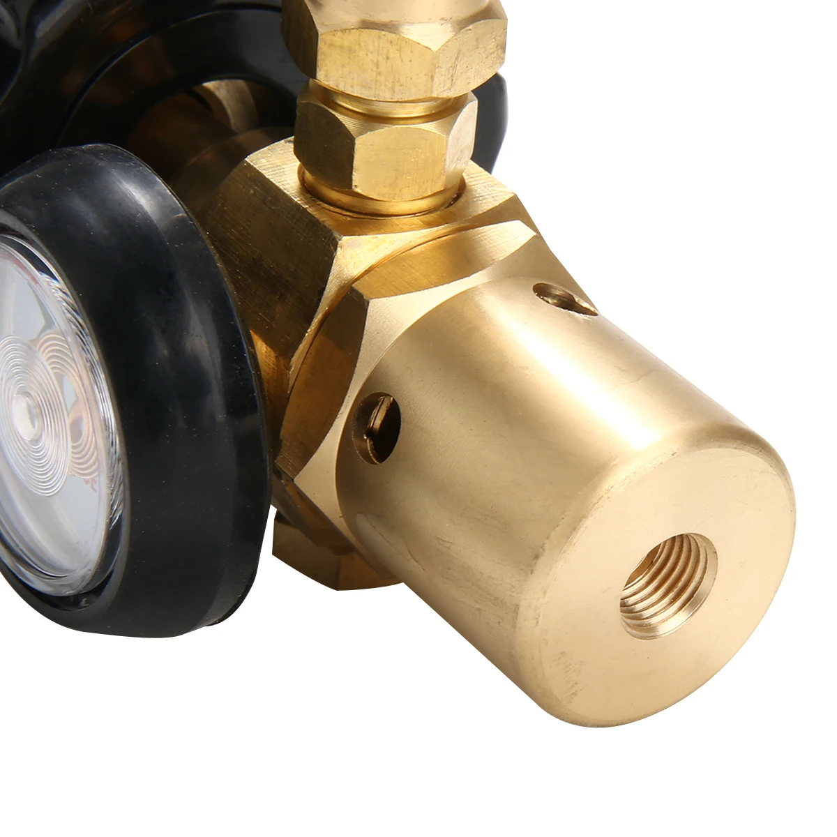 Helium Latex Balloon Air Inflator Regulator with Pressure Gauge for G5/8 Tank Valves 3000PSI Pressure Reducer