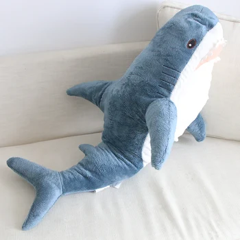 

Soft Shark Plush Toy Stuffed Animal Shark Toy Pillow for Baby Birthday Gift or Shop Home Decoration Travel Companion Toy Appease