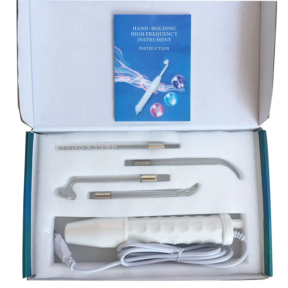 

Manufacturers Direct Selling High Frequency Beauty Instrument Hand-Held Red Electrotherapy Portable Physiotherapeutic Instrument