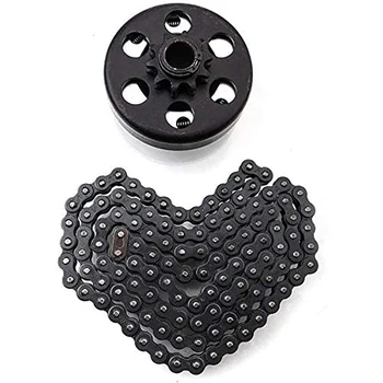 

Centrifugal Clutch, 3 / 4-Inch Bore 10 Teeth 10T,with 40 / 41 / 420 Chain Clutch, for Scooter, Kart, Bicycle and Cart
