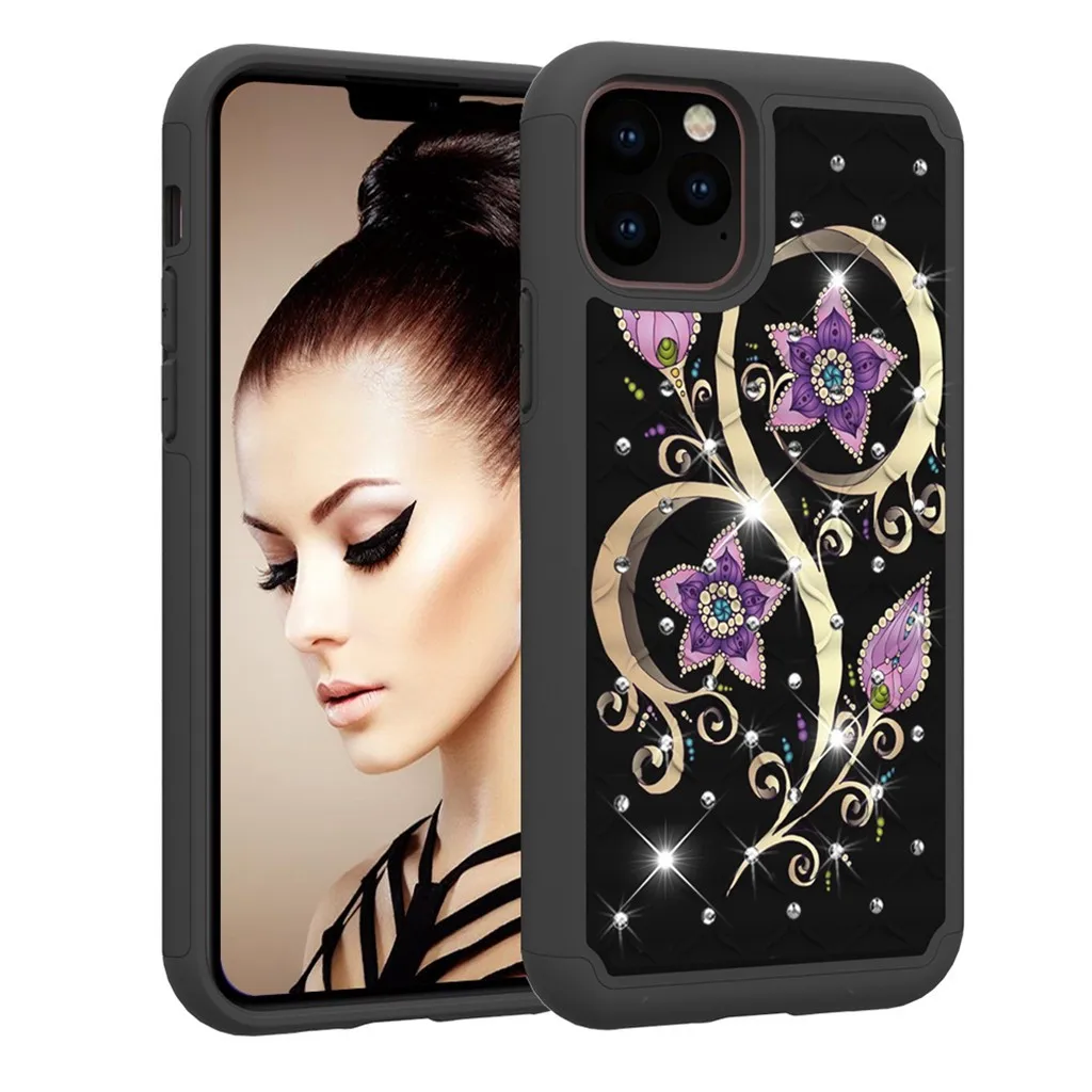 Dream Crystal Style Phone Case For iPhone 11Pro Max Dirt-resistant Slim Fashion Soft Cases Shockproof Dust-proof Phone Case